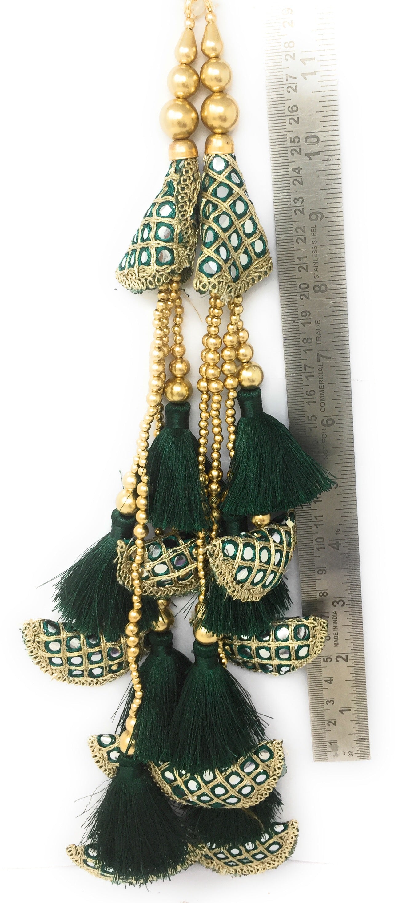 unique tassels for lehenga