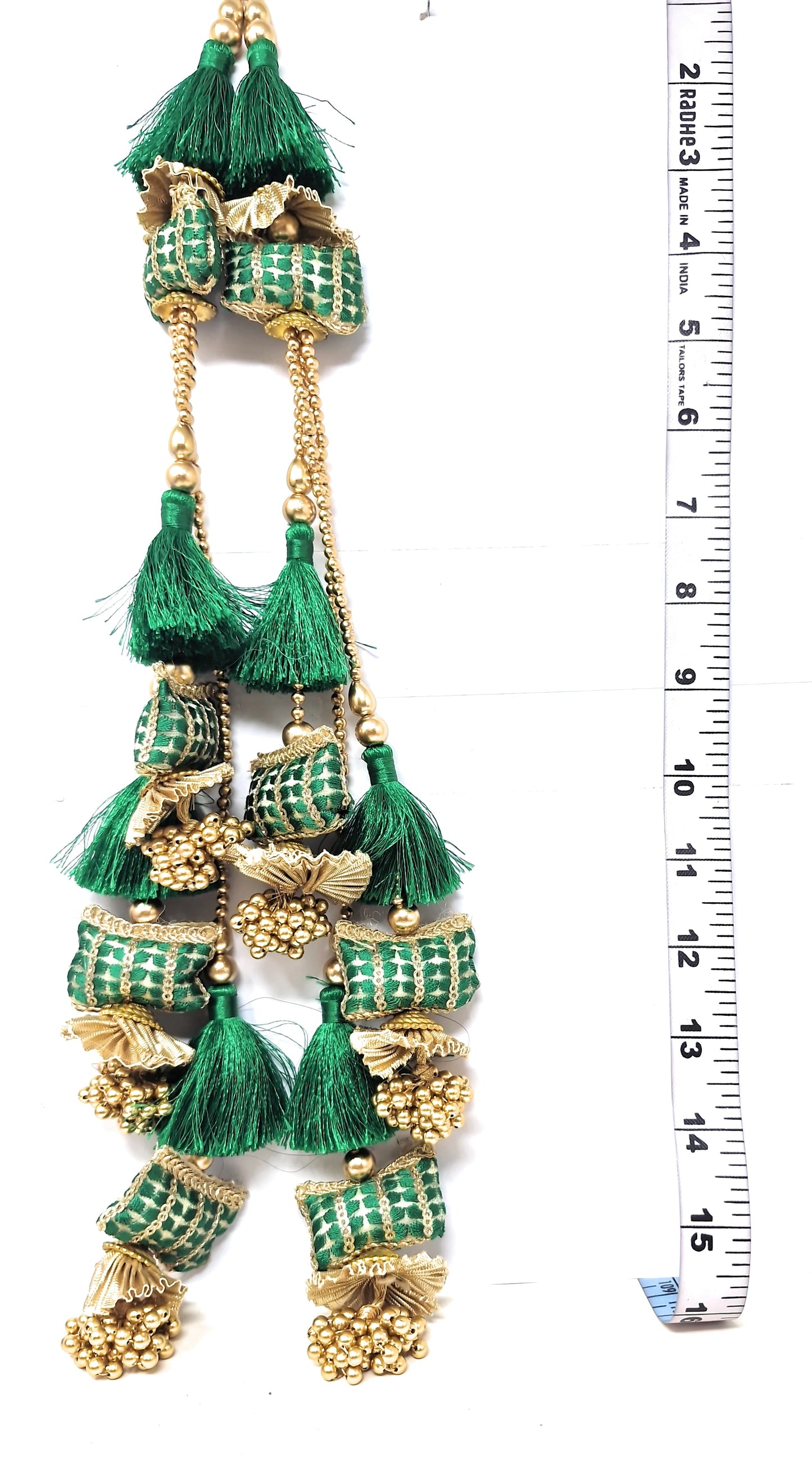 tassels for lehenga blouse