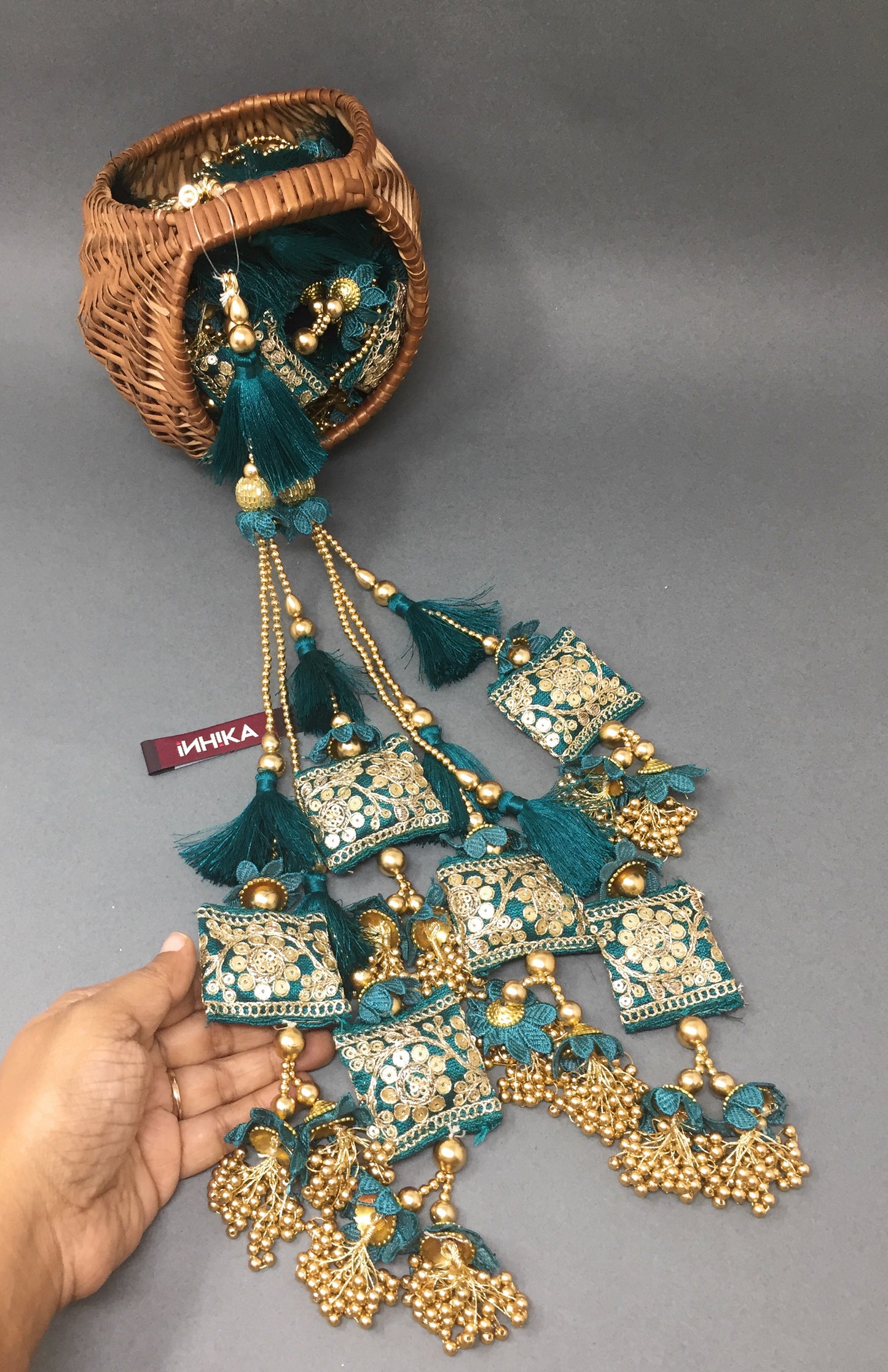 fancy tassels for lehenga