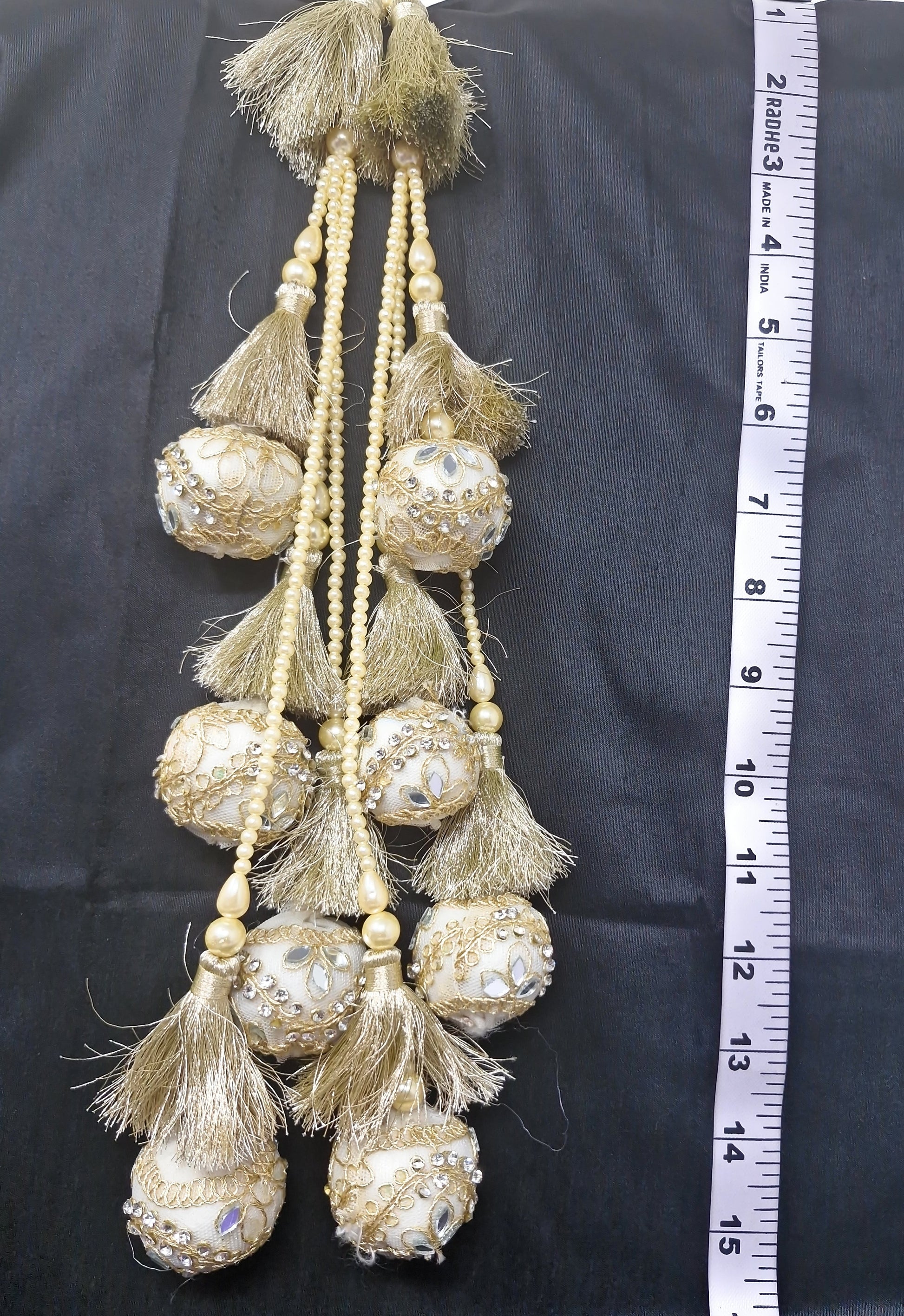 lehenga hanging tassel