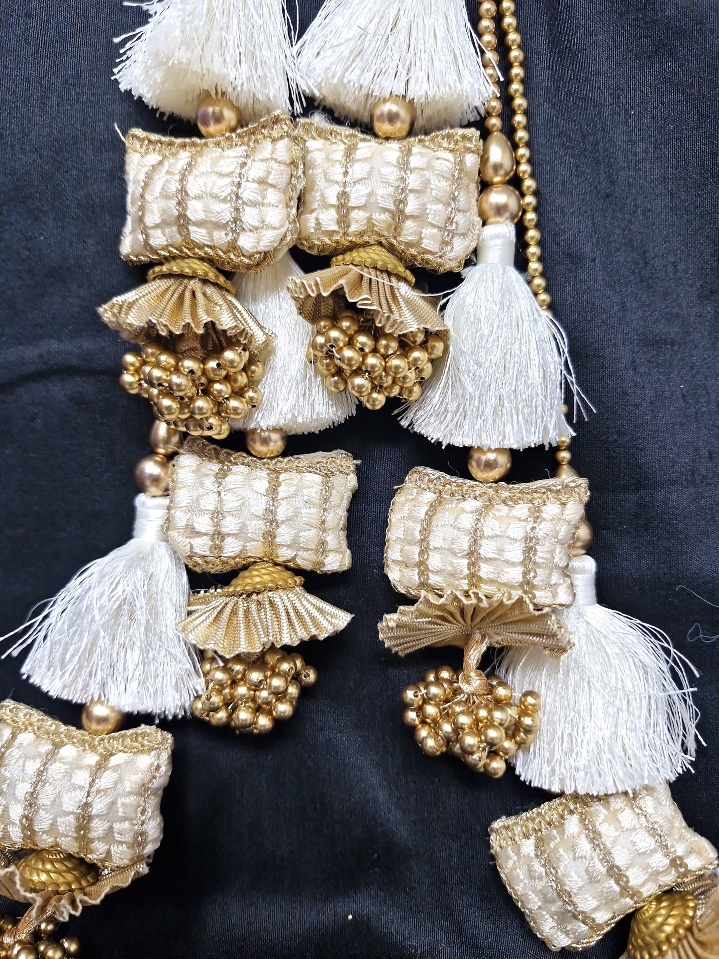 tassels for lehenga blouse