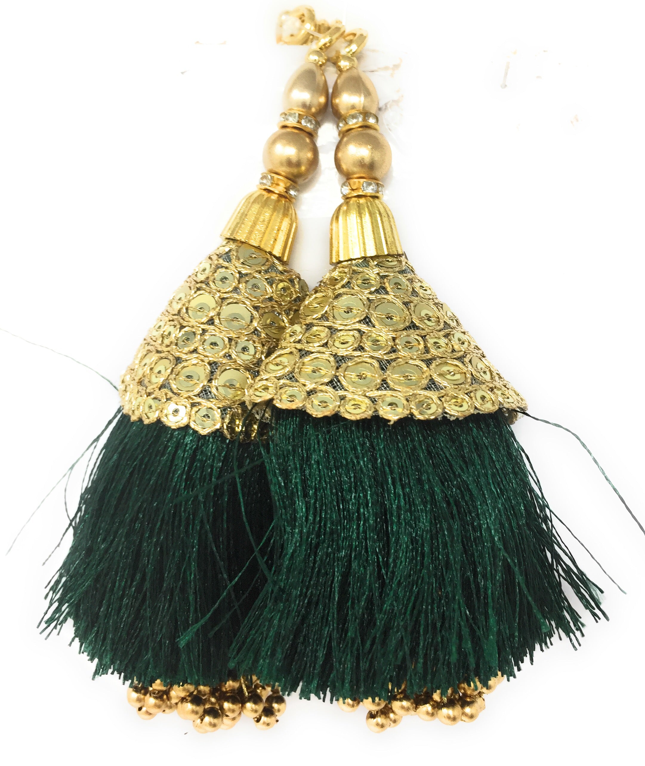 Amazon.com: BeadsHolm Set of 2 Latkan Hanging for Blouse Lehenga and Saree,  Beaded Tassels Boho Hippie Jewelery Making Ethnic Latkan Craft Sewing Sari  Tassel Dress Material, Tassels Crafting Sewing 1 Pair